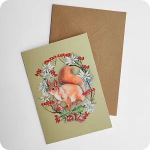 Biglietto d'auguri con busta